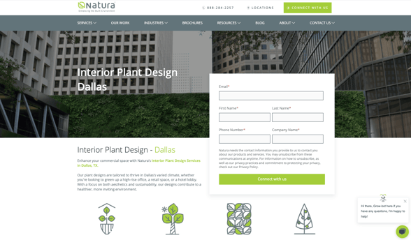 Interior Plant Designs Dallas-Fort Worth tx-min