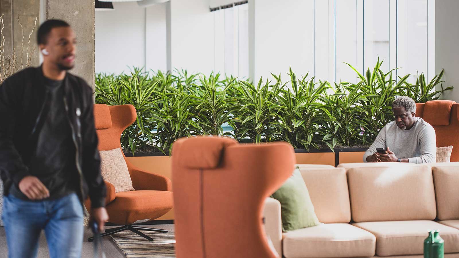 Creating a productive post-pandemic office space with plants