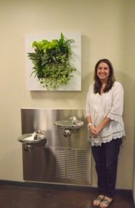 Congratulations to our June green living wall giveaway winner!